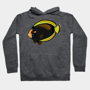 Black Butterflyfish Hoodie